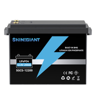  Shinegiant SGCS-12100 עופרת חומצה להחלפת סוללות ליתיום